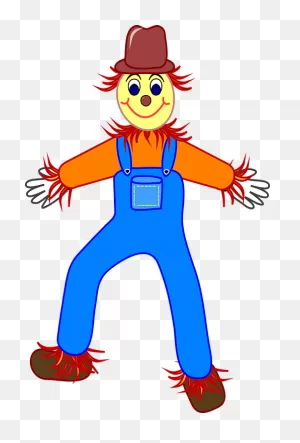 Scarecrow Man Character - Free Vector Graphic On ClipartFlare