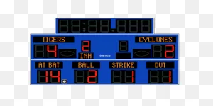 Picture Of Baseball Scoreboard - ClipartFlare