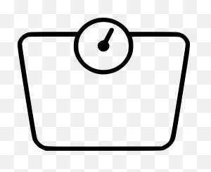Weight Clipart | Clipart Black And White, Clip Art, Weighing Scale