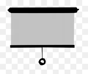 Download Hd Projection Screen - Projector Screen Clipart ClipartFlare.com 