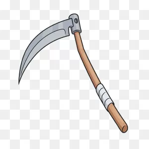Brawl League - Transparent Scythe - (471X774) Png Clipart Download