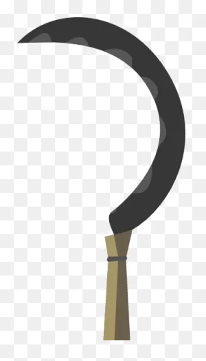 Scythe Rubber Stamp - Grim Reaper Scythe Vector Clipart - Full ClipartFlare.com 