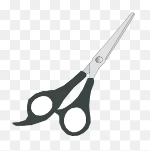 Light Green And Teal Scissors Clip Art At Vector Clip - ClipartFlare
