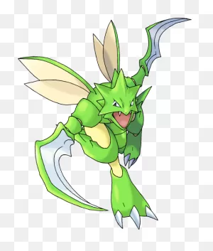 Pokemon 2123 Shiny Scyther Pokedex: Evolution, Moves, Location, Stats