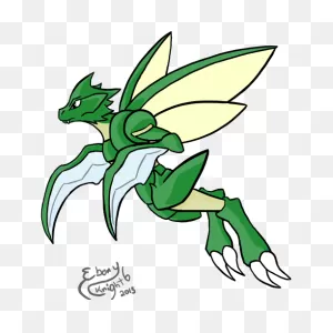 Scyther By Ebonyknight6 On 