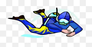 Diver Clipart Cartoon - Scuba Diver Clip Art - (720X370) Png ClipartFlare.com 