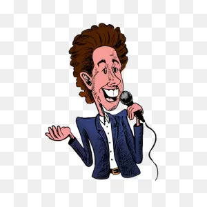 Jerry Seinfeld Spiral Notebook For Sale By Ellen Iati
