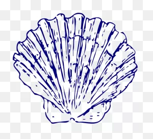 Dark Blue Sea Shell Clip Art At ClipartFlare ClipartFlare.com - Vector Clip Art Online ClipartFlare.com 