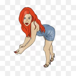 Sexy Girl Woman Strawberry Comments - Sexy Girl Icon - (494X980 ClipartFlare.com 