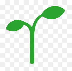 Free Plant Roots Png Seedling Black And White- - Seedling Clipart ClipartFlare.com 