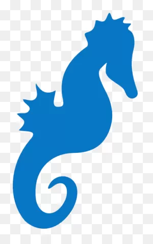 Blue Seahorse Clipart Free Clipart Images Image 2 3 - ClipartFlare