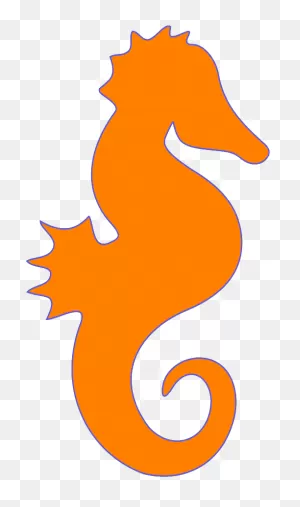 Seahorse Silhouette Clipart - Full Size Clipart (#5800780 ClipartFlare.com 