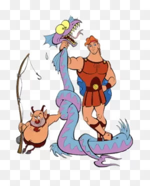 Check Out This Transparent Hercules Defeating Sea Monster Png Image