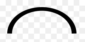 White Semi Circle Clip Art At ClipartFlare - Circle - (601X302) Png ClipartFlare.com 