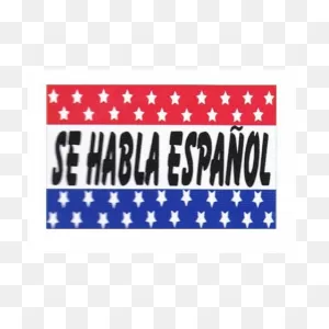3X5 Premium Quality Flag Se Habla Espanol
