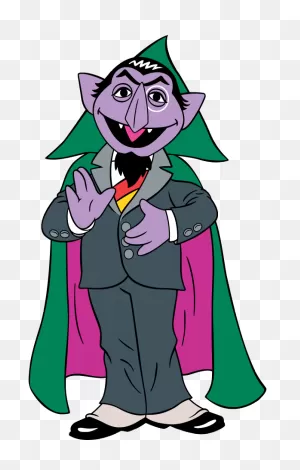 Count Dracula Sesame Street N2 Free Image Download