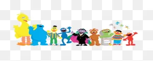 Sesame Street Clipart Png - Sesame Street Characters Animation ClipartFlare.com 
