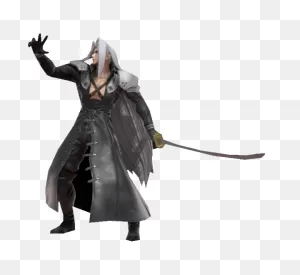 Sephiroth Looking Up By Transparentjiggly64 On 