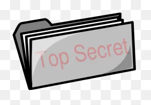 Clipart Top Secret Folder Png - ClipartFlare