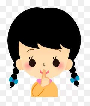 Emma) Girl Has A Secret Clipart. Free Download Transparent .png ClipartFlare.com 
