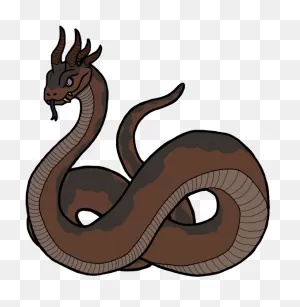 7 Serpents Horned Serpent - Horned Serpent Clipart - Full Size ClipartFlare.com 