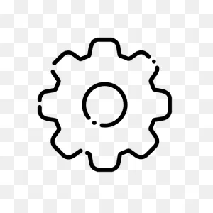 Settings Icon - Cute Tech Icon Set