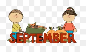 September-September-Fall-Kids-Clip-Art-Image-The-Word-September-In ClipartFlare.com 