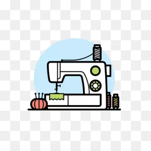 Best Premium Sewing Machine Illustration Download In Png & Vector ClipartFlare.com 