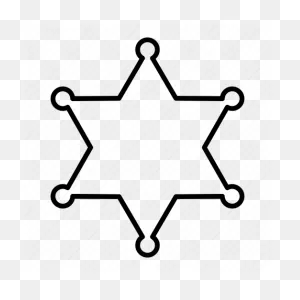 Badge, Law, Police, Sheriff, Cop, Cowboy, Emblem Icon - Download ClipartFlare.com 