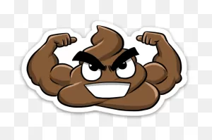 Tough Shit - Vinyl Sticker