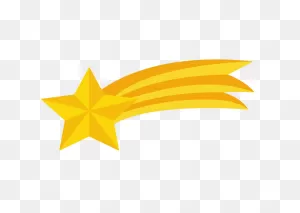 Shooting Star Clipart Transparent - ClipartFlare