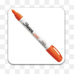 Sharpie Oil Based Paint Marker - Medium Point Orange