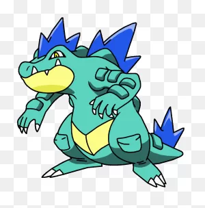 160 Feraligatr Os Shiny - Pokemon Feraligatr Shiny Clipart - Large ClipartFlare.com 