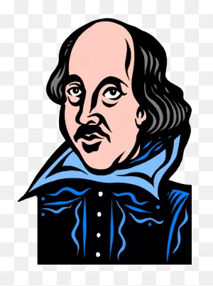 William Shakespeare - Cartoon William Shakespeare Transparent ClipartFlare.com 