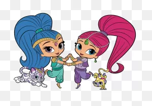 Nahal Shimmer, Shine, . ClipartFlare.com | Shimmer Shine, Cute Cartoon Pictures ClipartFlare.com 