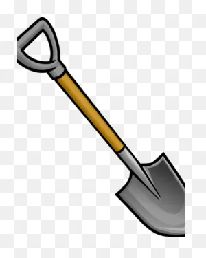 Truper #12 Poly Scoop Shovel With D Handle