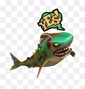 Double Head Shark Attack Messages Sticker 5 Png - Clip Art ClipartFlare.com 
