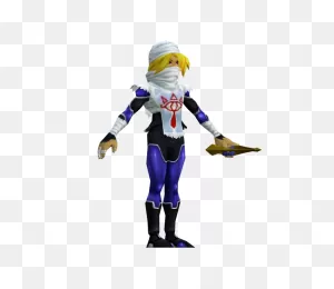 3Ds - The Legend Of Zelda: Ocarina Of Time 3D - Sheik - The Models ClipartFlare.com 
