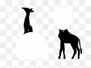 Download Shadows Clipart Giraffe - Giraffe Silhouette Png Image ClipartFlare.com 