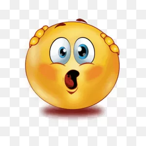 Shocked Emoji Png Clipart | 
