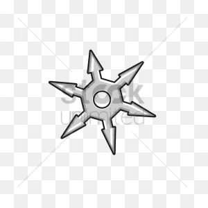 Shuriken Vector Image - 1592832 | Stockunlimited
