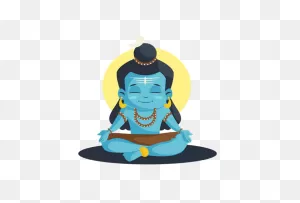 Best Premium Hindu God Shiva Cartoon Face Illustration Download In ClipartFlare.com 
