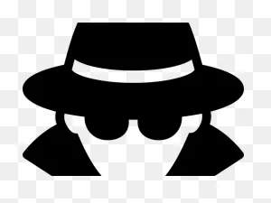 Sherlock Holmes Clipart Black And White - Spy Icon - Png Download ClipartFlare.com 