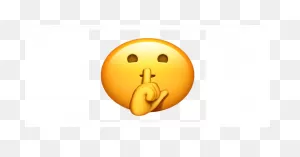 A Shhh Smiley. | Apple Gave Us A Sneak Peek At 27 New Emoji – And ClipartFlare.com 