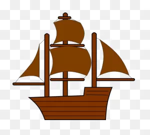 Brown Pirate Ship Clip Art At ClipartFlare ClipartFlare.com - Vector Clip Art Online ClipartFlare.com 