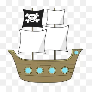 Pirate Ship Clip Art - Pirate Ship Image