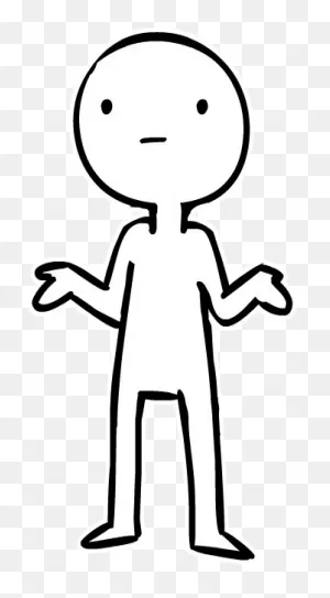 People - Shrug Clipart - (328X595) Png Clipart Download