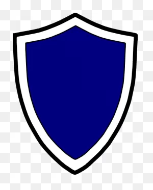 Shield Clipart Blue - Clip Art - (480X598) Png Clipart Download