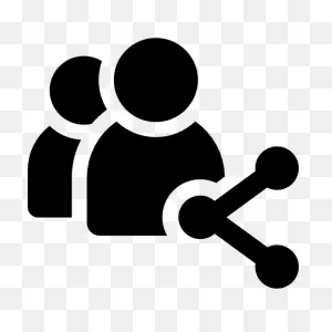 Sharing, Users, Social Media, Share, Social Network, People Icon
