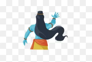 Best Premium Back View Of Lord Shiva Illustration Download In Png ClipartFlare.com 